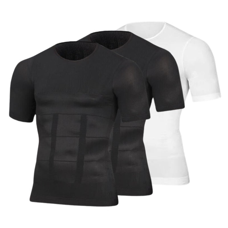 Kit 3 Camisetas de Compressão e Postura Tech Anti Suor
