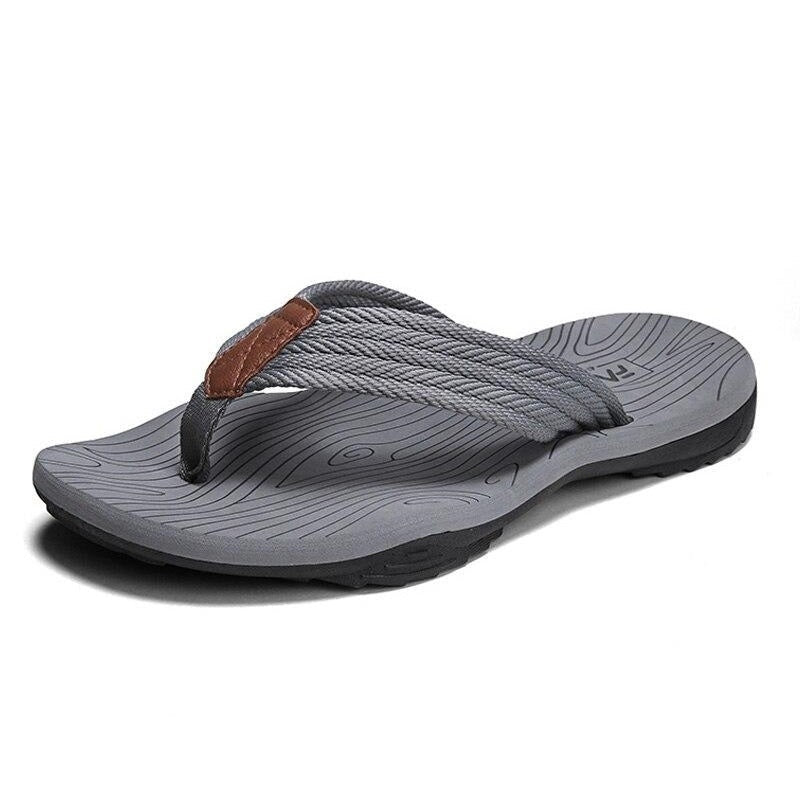 Chinelo Ortopédico Antiodor Com Fibras Confort Cinza