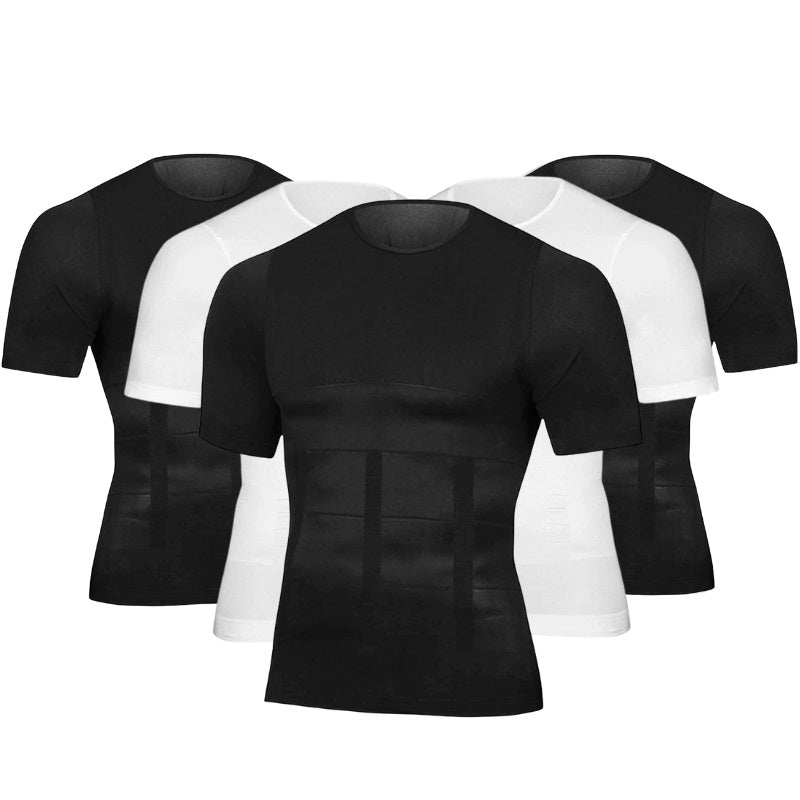 Kit 5 Camisetas de Compressão e Postura Tech Anti Suor