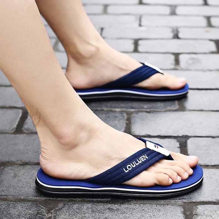 Chinelo Massageador Antiodor Italiano Azul