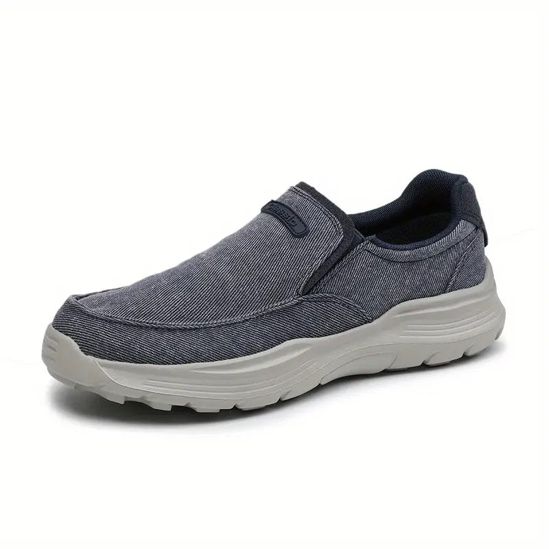 Tênis Classic de Caminhada Confort Ortopédico Azul