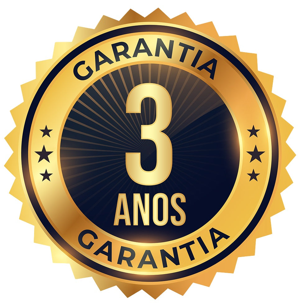 Garantia Incondicional - 3 Anos