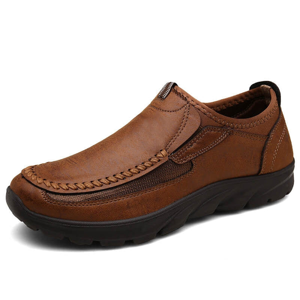 Sapato Mocassim Casual Masculino Confort Antiodor Marrom