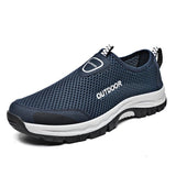 Tênis de Caminhada Antiodor Masculino Ortopédico Outdoor - Dia P